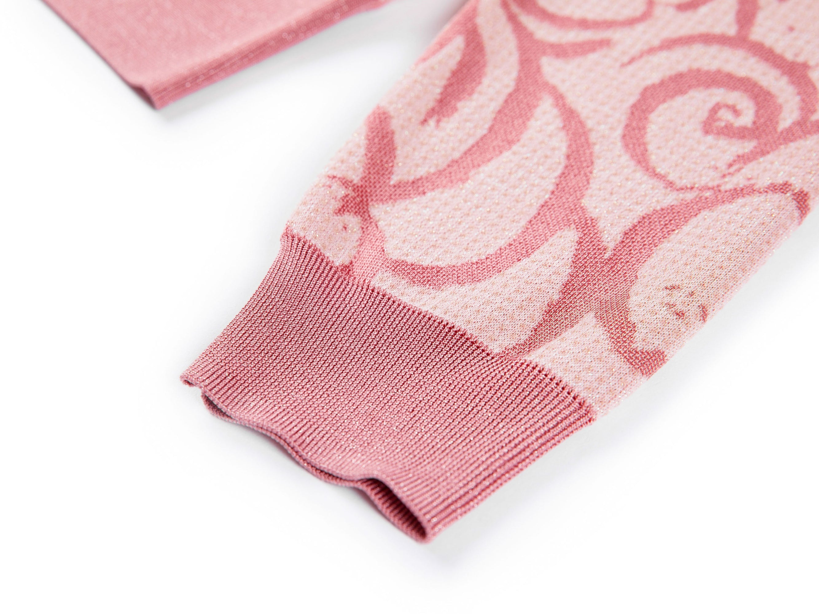 Sheer Knit Cardigan | Pink