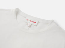 Cotton-Blend Tee | White