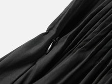 Cotton A Skirt | Black