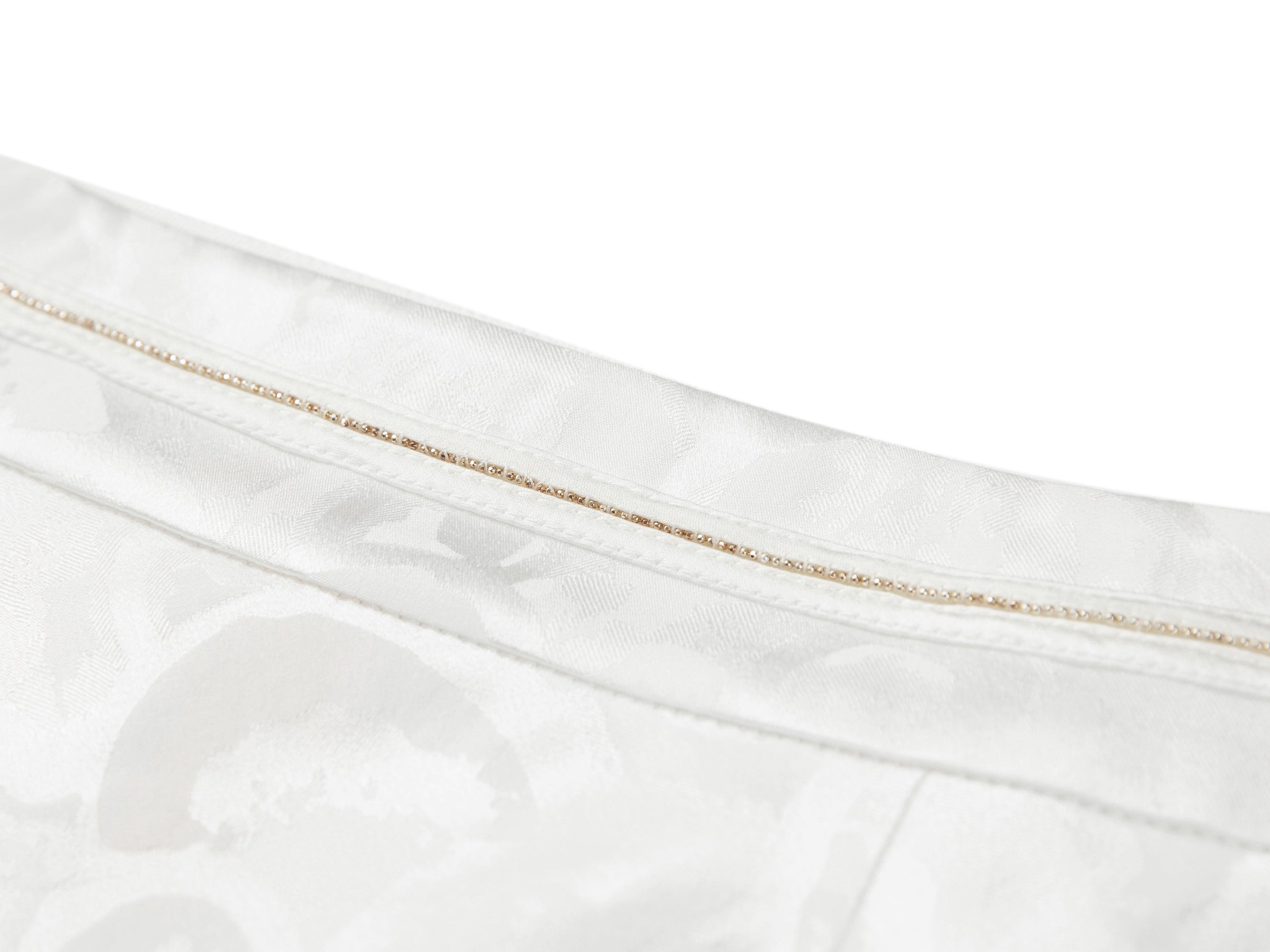 Jacquard Midi Skirt | White