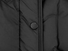 Quilted Long Coat | Black