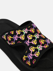 Slipper | Black Multi