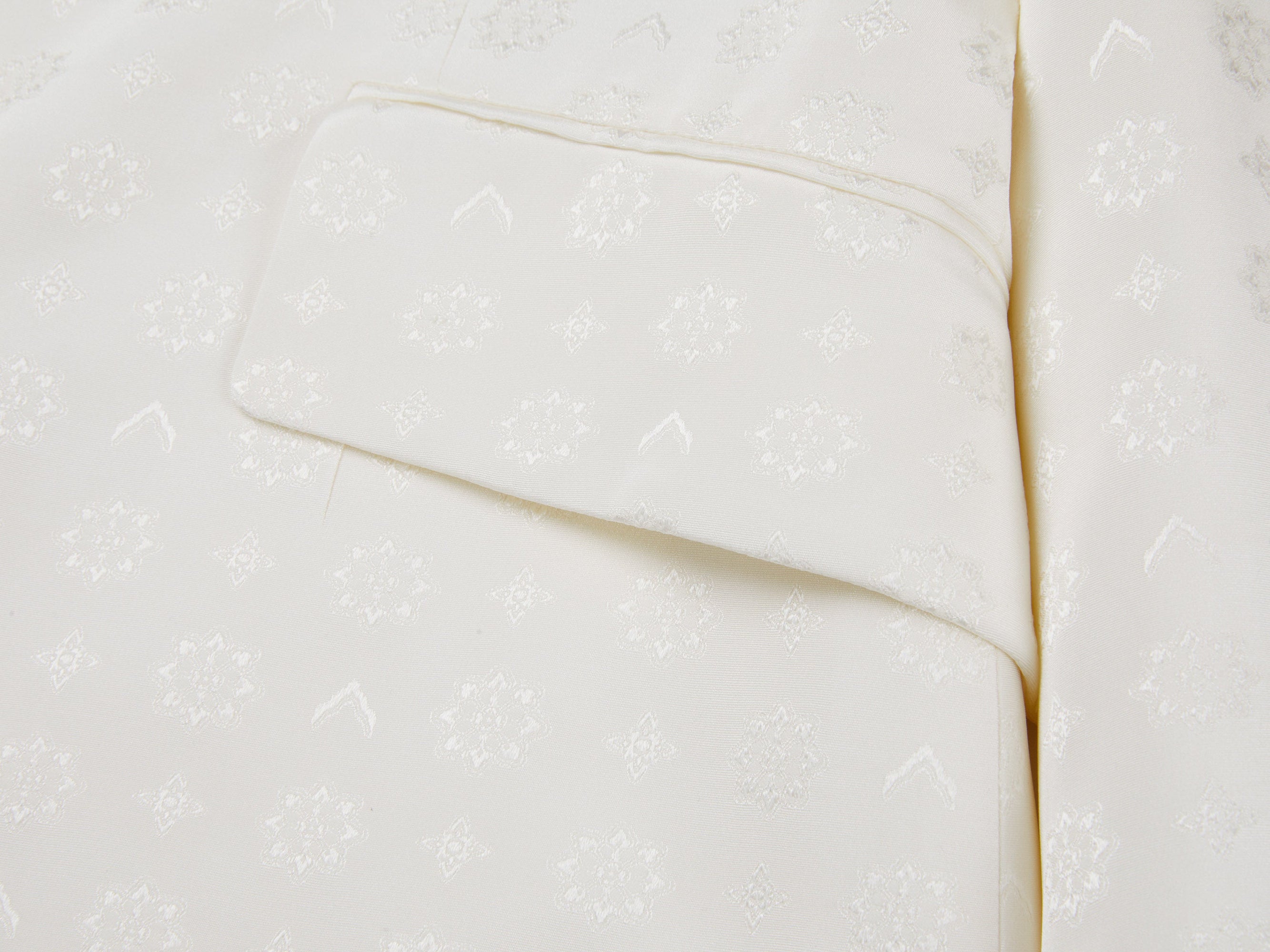 Structured Blazer | White