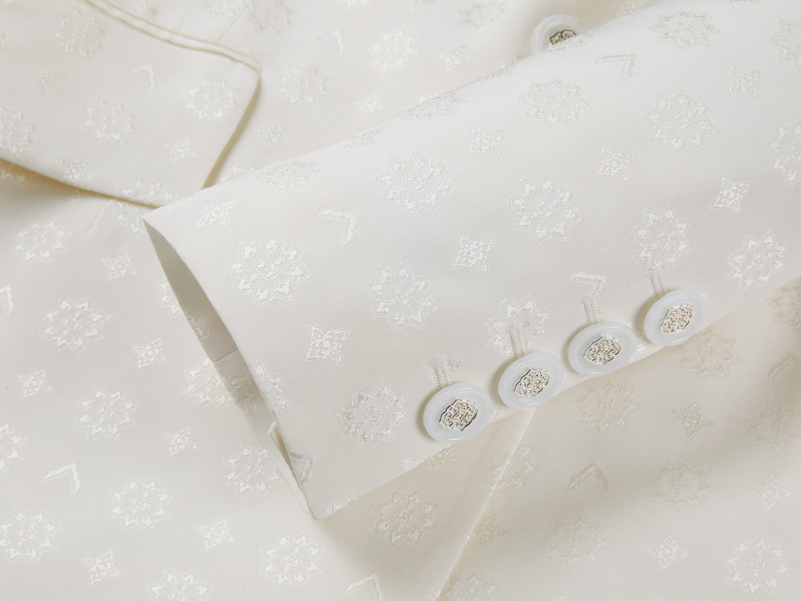 Structured Blazer | White