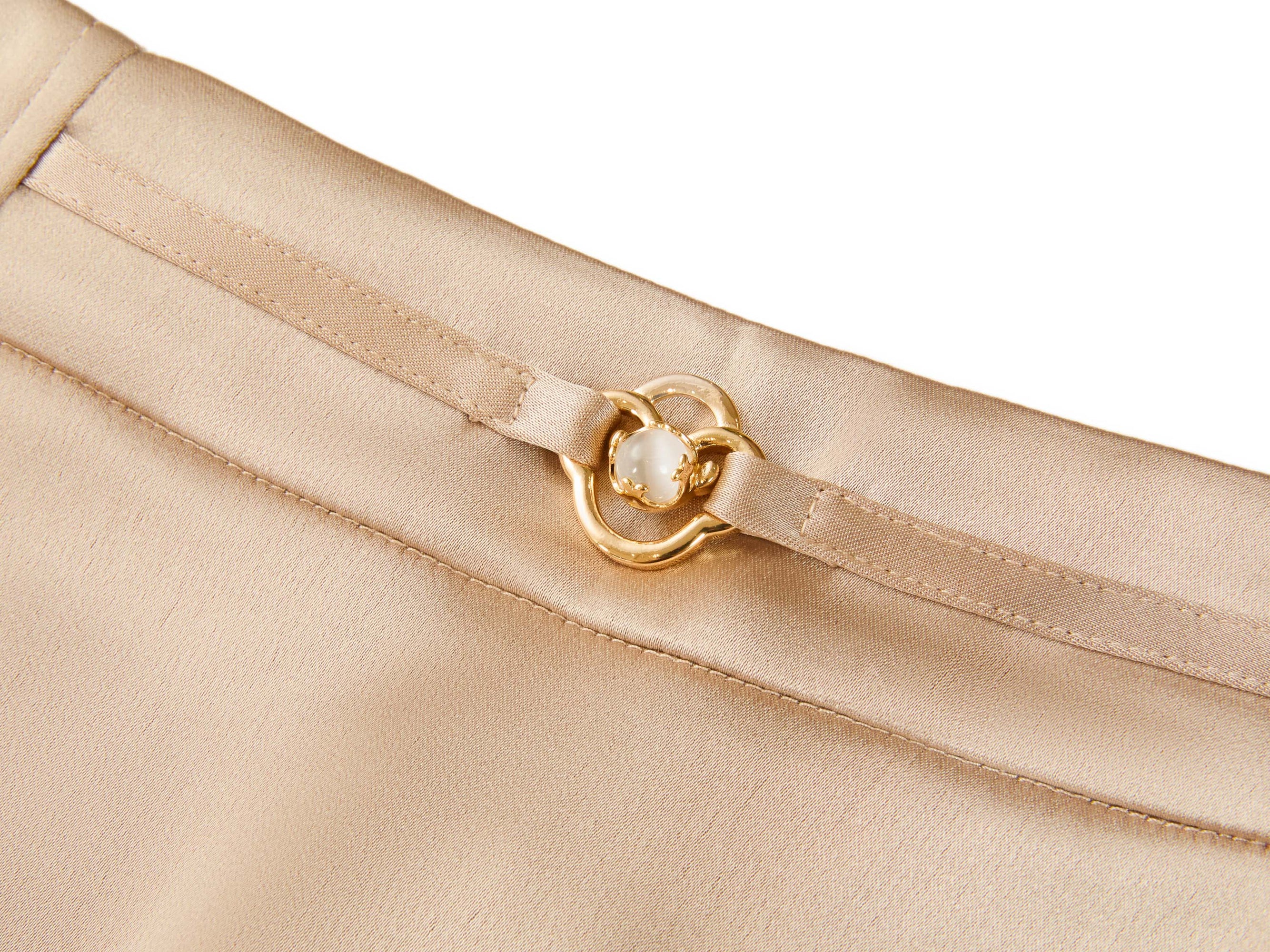 Acetate Skirt | Khaki