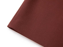 Wool Bag Skirt | Wine Red