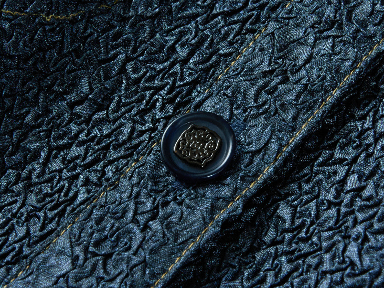 Textured Dress | Navy