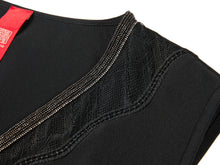 Silk Sleeveless Dress | Black