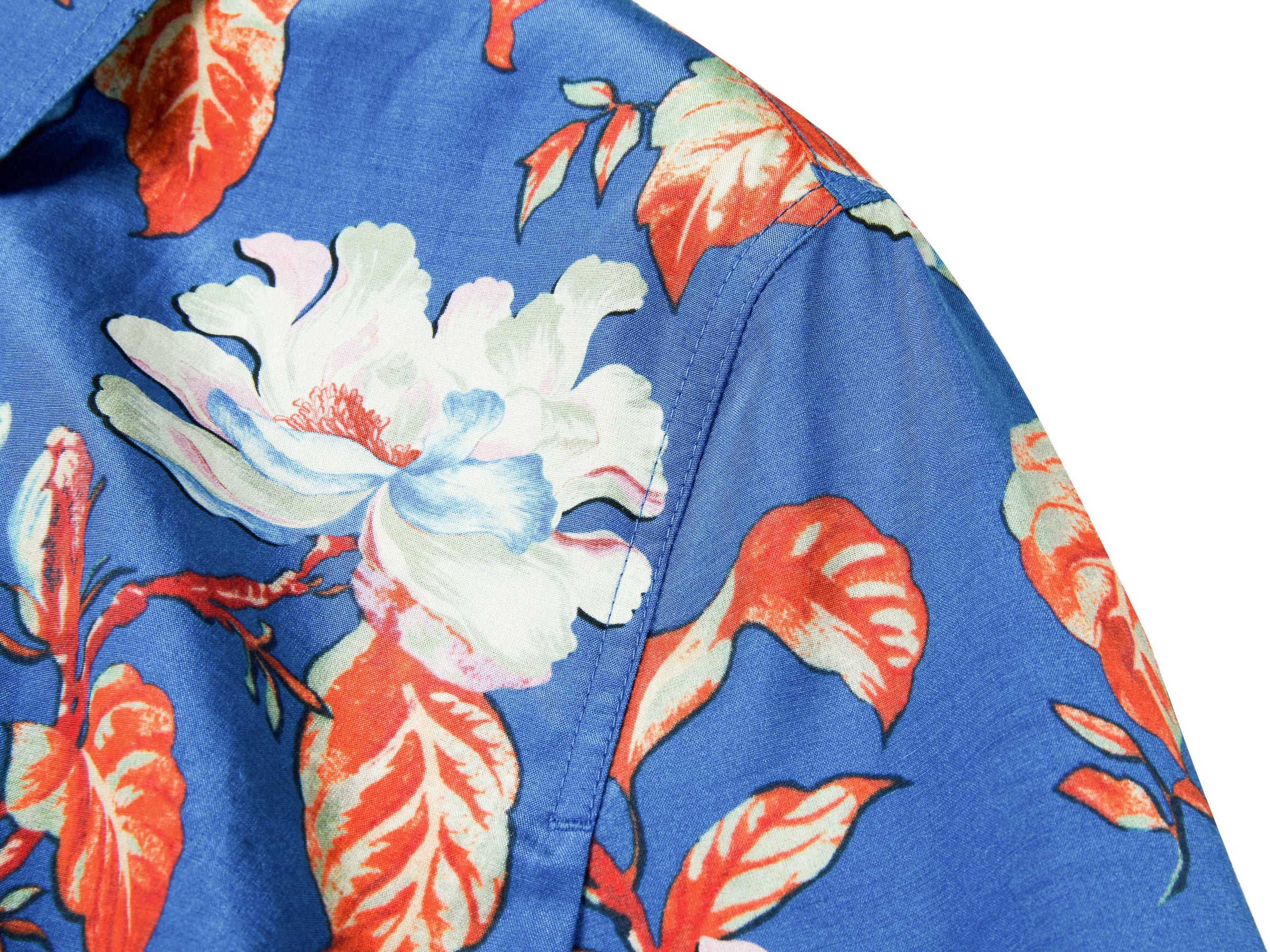 Floral Shirt | Blue