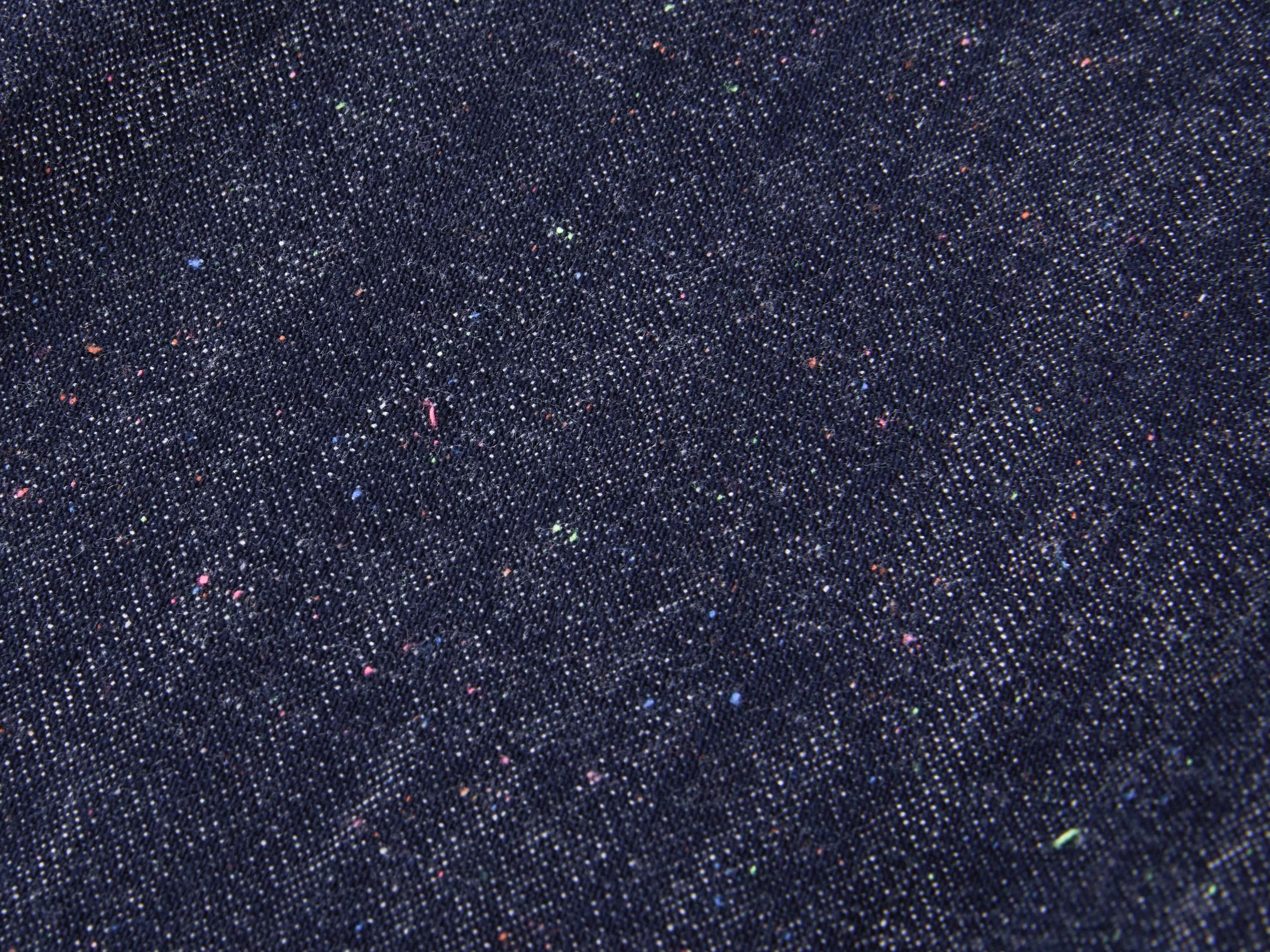 Cropped Denim Jacket | Navy