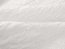 Mulberry Silk V-Neck Jacquard Jacket | White