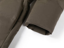 Long Down Coat | Green