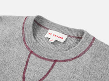 Boxy Round Neck Sweatshirt | Grey