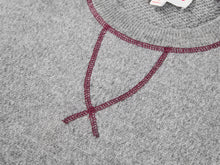 Boxy Round Neck Sweatshirt | Grey