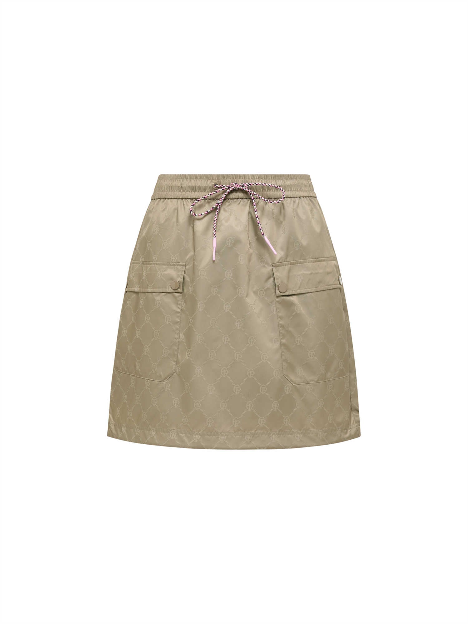A-shape Midi Skirt | Green
