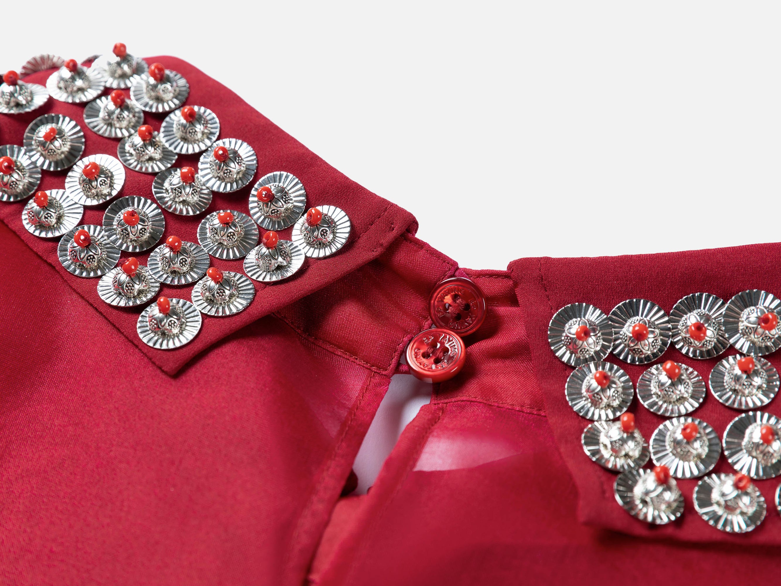 Button-Down Shirt | Red