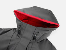 Goose Down Hooded Jacket | Grey