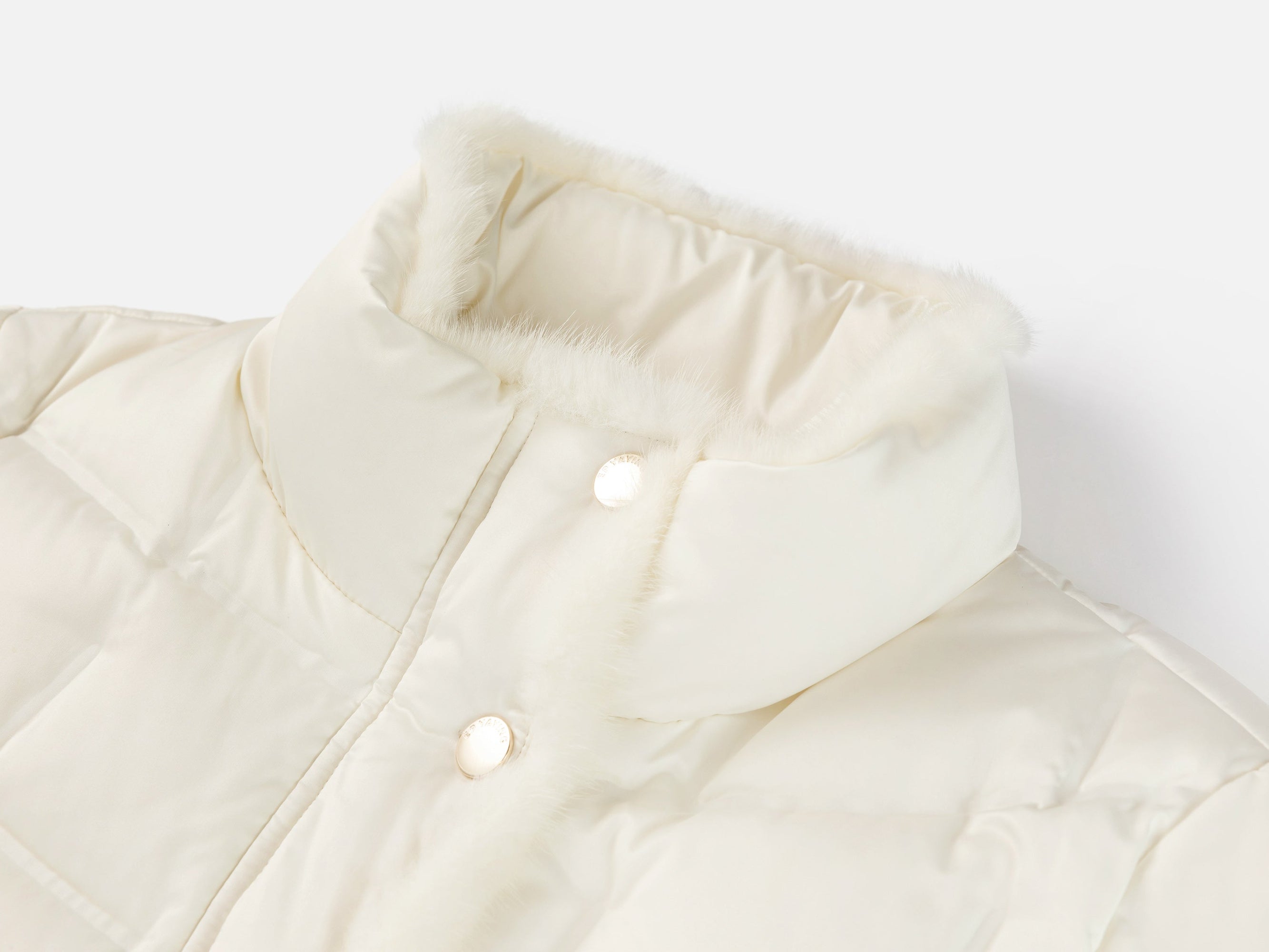 Duck Down Jacket | White