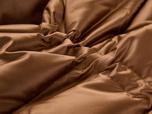 Fitted Puffer Jacket | Brown