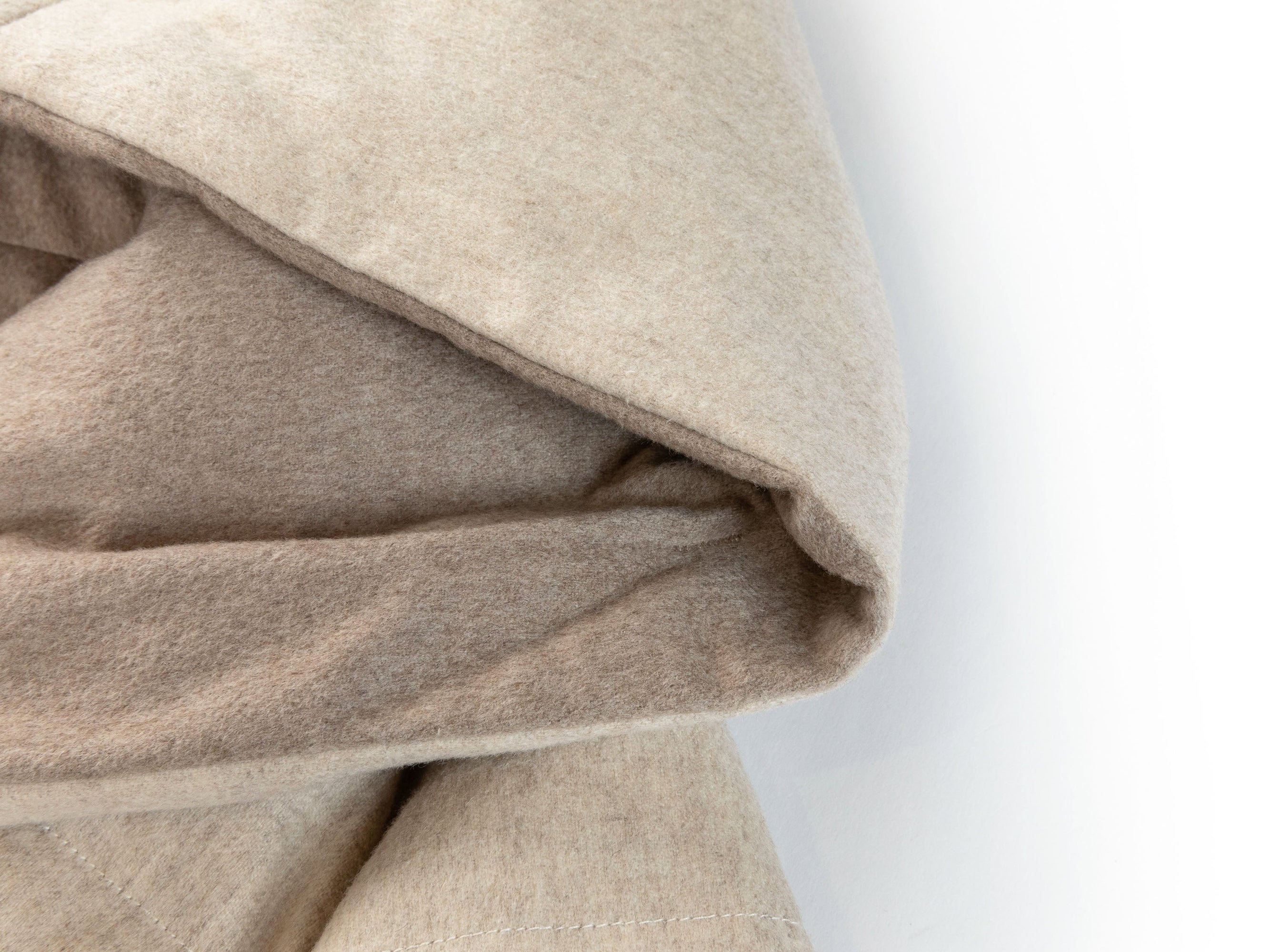Cashmere Goose Down Jacket | Beige