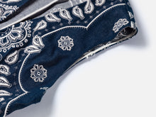 Denim Vest | Navy/White