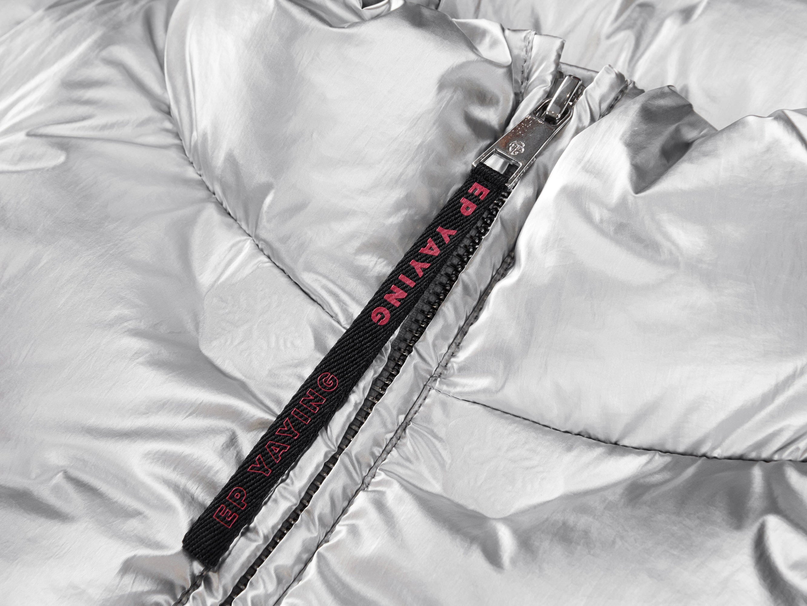 Puffer Jacket | Silver