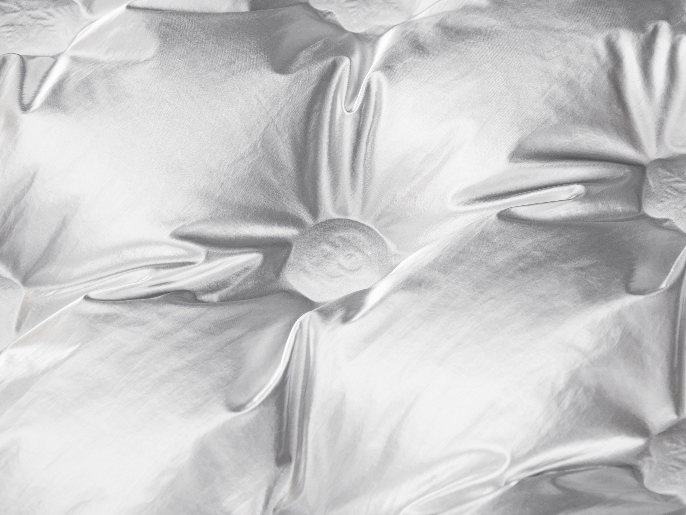 Puffer Jacket | Silver