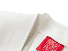 Silk Waist-Defining Blazer Coat | White