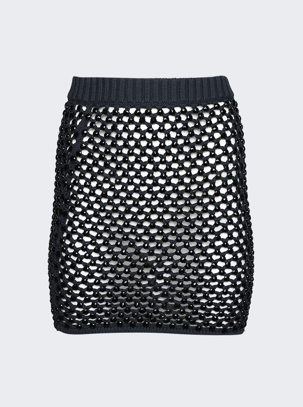 Women | Diotima | Mini Skirt In Crystal Mesh | Navy