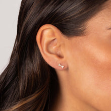 Diamond Pave Mini Bow Stud Earring 14K - Adina's Jewels