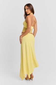 Lyra Maxi Skirt | Yellow