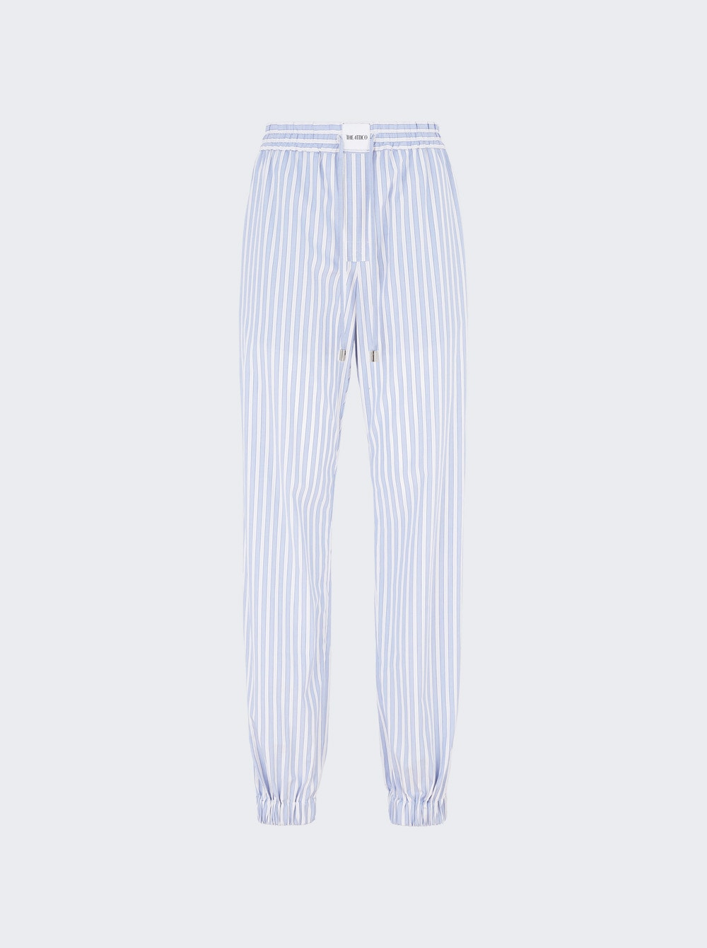 Women | The Attico | Striped Pants White And Navy | Blue