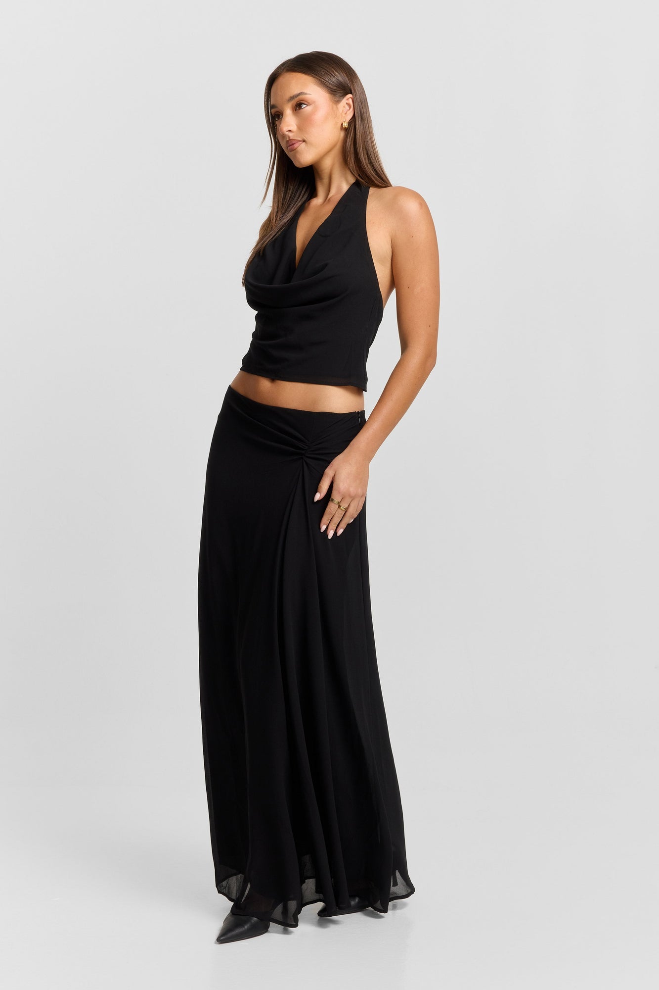 Seraphina Maxi Skirt | Black