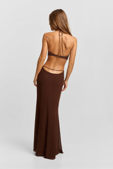 Scarlett Maxi Dress | Chocolate