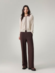 Lightweight Warm Puffer Goose Down Down Pants | Brown
