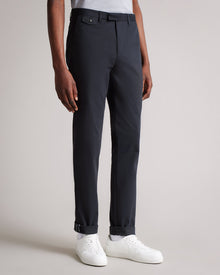 Men | Genay Slim Fit Smart Trs | Navy Red White