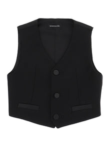 Boys | Smoking Waistcoat | Black
