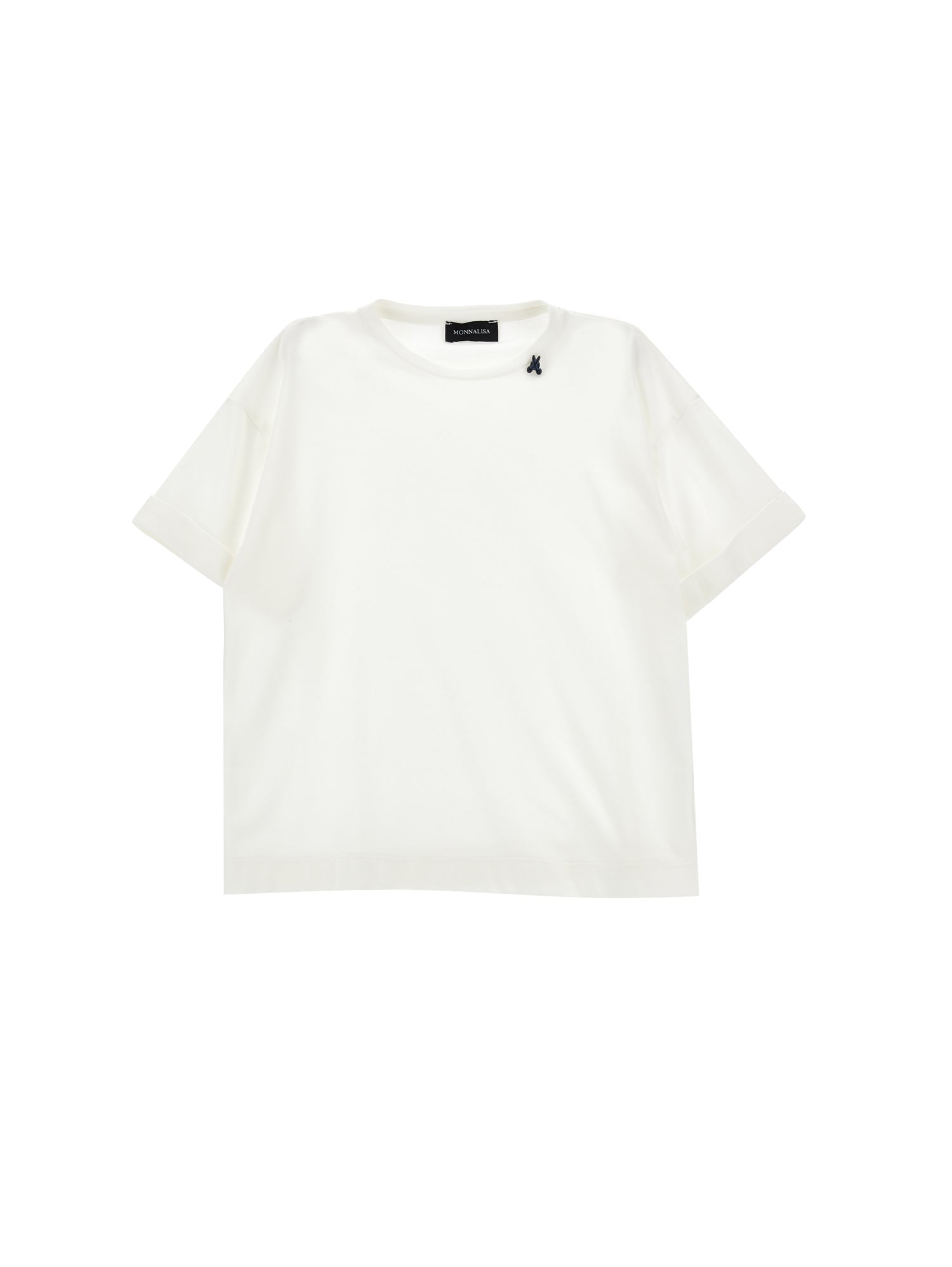 Boys | Plain Colour Cotton T-Shirt | Cream