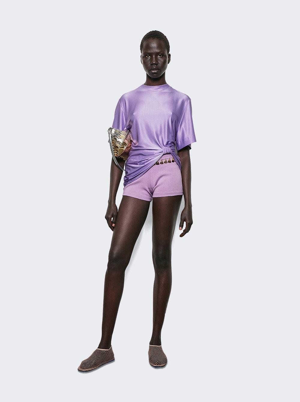 Women | Rabanne | Mini Shorts | French Lavander