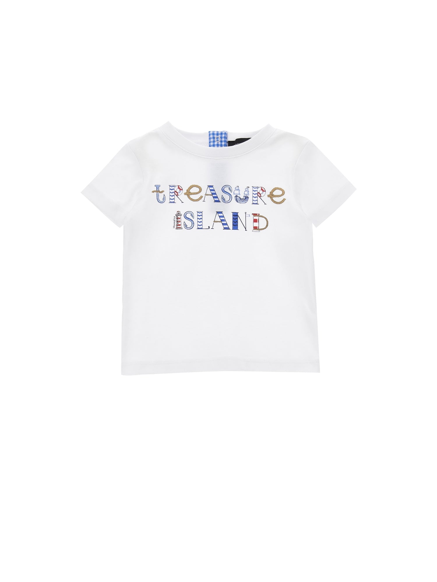 Boys | Treasure Island Jersey T-Shirt | White