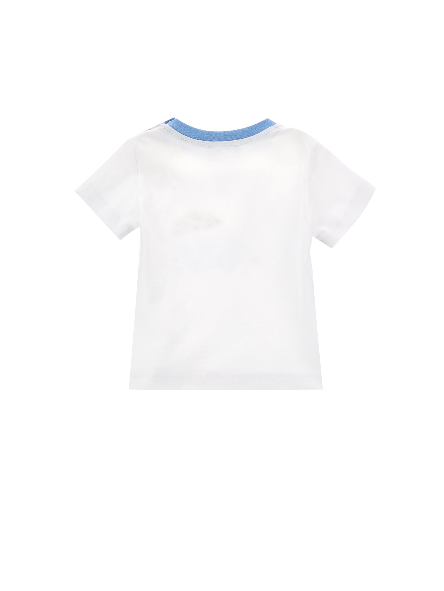 Boys | Pop Print T-Shirt | Cream/Sky Blue