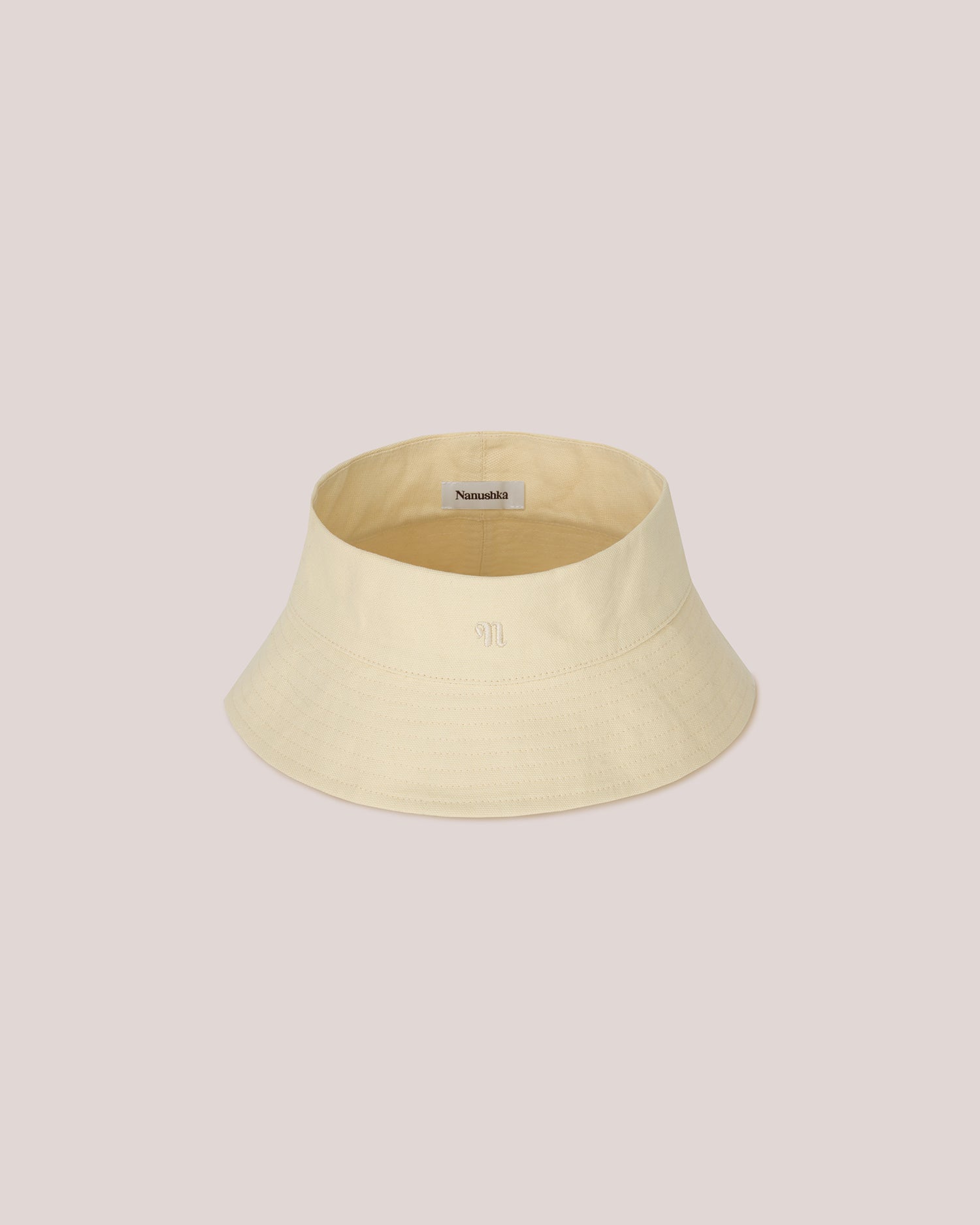 Unisex | Lamont Organic Cotton Canvas Visor | Creme