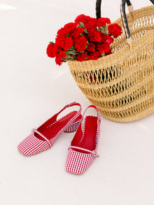 Mackie Heel | Pomodoro Gingham