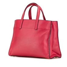 Prada | Pre-Owned Saffiano Soft Triple Pocket Tote | Pink
