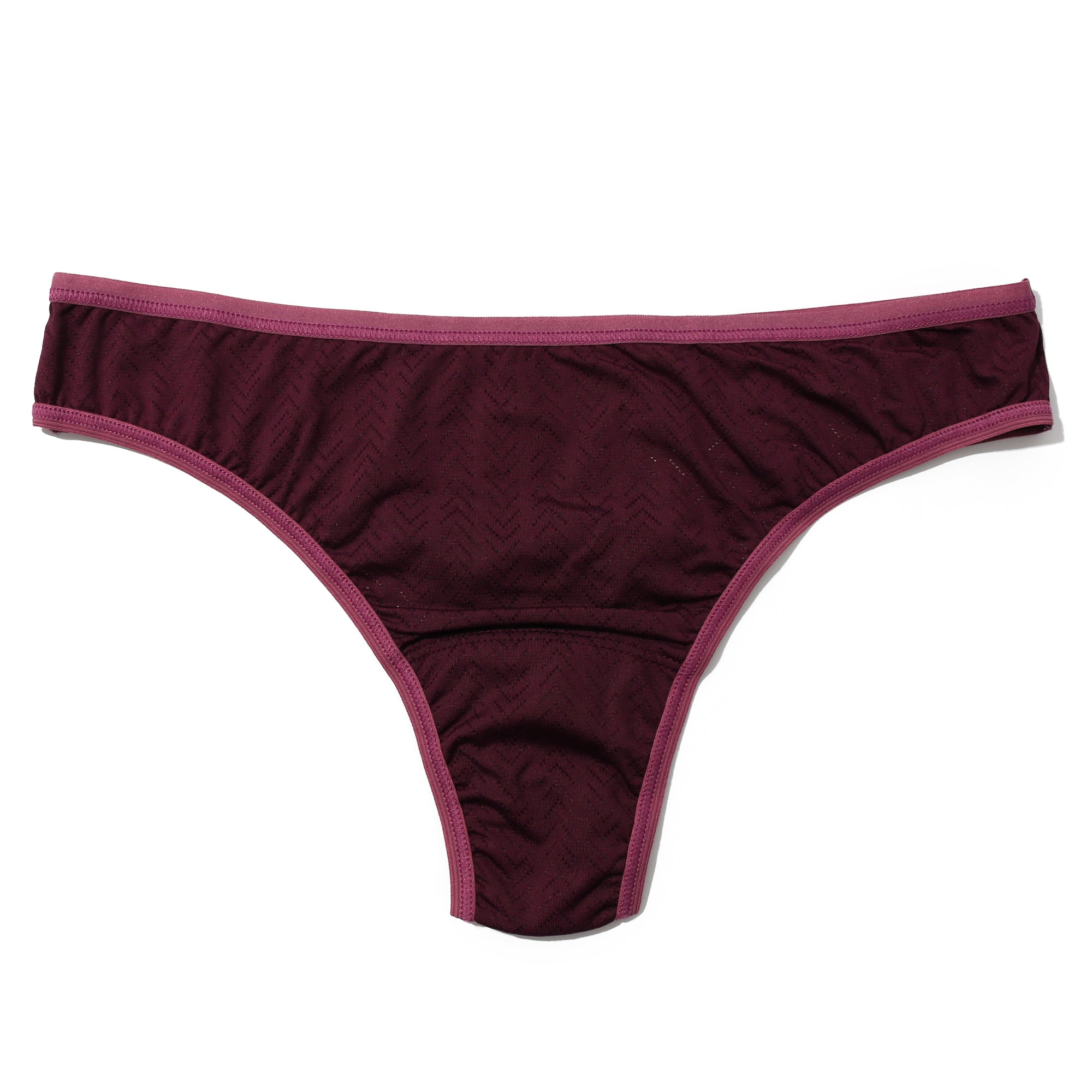 Movecalm Natural Rise Thong | Dried Cherry/Damson Plum