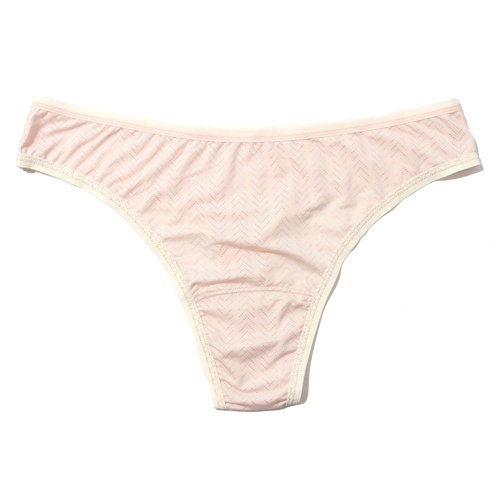 MoveCalm Natural Rise Thong | Pearl/Marsmallow