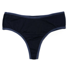MoveCalm Hi-Rise Thong | Blackberry Crumble/Waterfall Blue