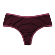 MoveCalm Hi-Rise Thong | Dreid Cherry/Damson Plum