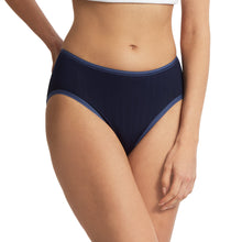 MoveCalm High Waist Brief | Blackberry Crumble/Waterfall Blue