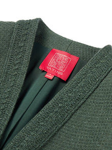 wool waist coat | Green